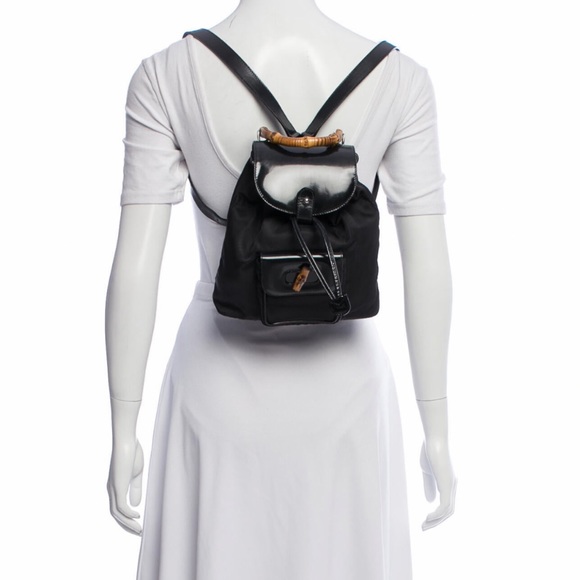 GUCCI BAMBOO BACKPACK - Picture 5 of 8